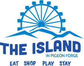 the island in pigeon forge logo
