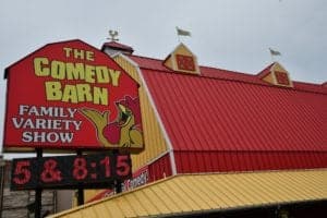 the comedy barn in pigeon forge